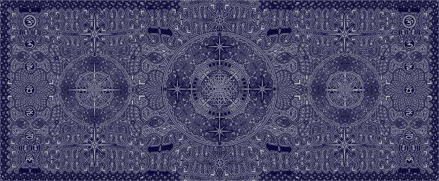 Sha-Pibo Stargate Prayer Cloth and Scarf Organic Cotton Wrap